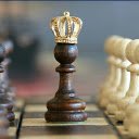Crowned Chess Pawn Theme  screen for extension Chrome web store in OffiDocs Chromium