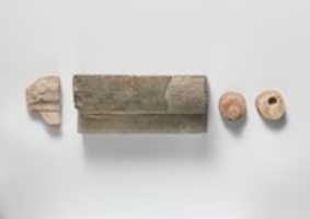 Free download Crowning molding of a Doric cornice from a group of fragments from the Temple of Apollo near Phigaleia (Bassae) free photo or picture to be edited with GIMP online image editor