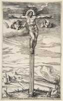 Free download Crucifixion with Two Angels free photo or picture to be edited with GIMP online image editor