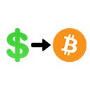 CrypToFiat  screen for extension Chrome web store in OffiDocs Chromium