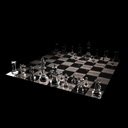 Crystal Chess Board Black Theme  screen for extension Chrome web store in OffiDocs Chromium