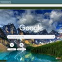 Crystal Clear Lake Reflection  screen for extension Chrome web store in OffiDocs Chromium