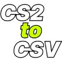 CS2 to CSV  screen for extension Chrome web store in OffiDocs Chromium
