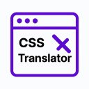 CSS Translator  screen for extension Chrome web store in OffiDocs Chromium