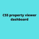CSSviewerdashboard scherm voor extensie Chrome webwinkel in OffiDocs Chromium