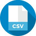 CSV Editor  screen for extension Chrome web store in OffiDocs Chromium