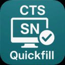 CTS SN Quickfill  screen for extension Chrome web store in OffiDocs Chromium