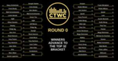 ดาวน์โหลดฟรี CTWC Round Of 48 Bracket 10 19 19 ภาพถ่ายหรือรูปภาพฟรีที่จะแก้ไขด้วยโปรแกรมแก้ไขรูปภาพออนไลน์ GIMP