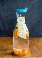 Free download Cucumber Melon Mint Infused Water free photo or picture to be edited with GIMP online image editor