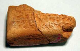 Free download Cuneiform tablet: fragment of an agreement concerning a dowry (?) free photo or picture to be edited with GIMP online image editor