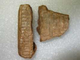 Free download Cuneiform tablet: fragment of an astronomical table (?) free photo or picture to be edited with GIMP online image editor