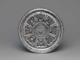 Free download Cup Stand with the Eight Buddhist Treasures free photo or picture to be edited with GIMP online image editor