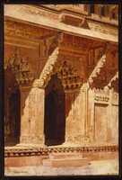 Scarica gratuitamente la foto o l'immagine gratuita di Curiously Wrought Red Sandstone Arches, Fort Agra, India da modificare con l'editor di immagini online GIMP