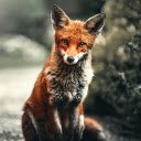 Curious Red Fox  screen for extension Chrome web store in OffiDocs Chromium