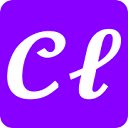 Cursive letters  screen for extension Chrome web store in OffiDocs Chromium