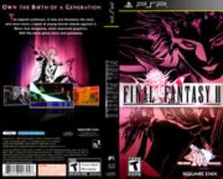 Download gratuito (personalizzato) di Final Fantasy II PSP Box Art foto o immagini gratuite da modificare con l'editor di immagini online GIMP