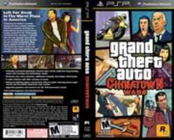 Free download (Custom) Grand Theft Auto: Chinatown Wars PSP Box Art free photo or picture to be edited with GIMP online image editor