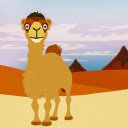 Cute camel painting  screen for extension Chrome web store in OffiDocs Chromium
