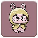 Cute Cartoon Bunny  screen for extension Chrome web store in OffiDocs Chromium