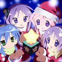 Layar anime anak-anak 1280x720 natal yang lucu untuk toko web ekstensi Chrome di Chromium OffiDocs