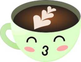 Free download Cute Coffee SVG free photo or picture to be edited with GIMP online image editor