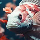 cute fish with vegetation  screen for extension Chrome web store in OffiDocs Chromium