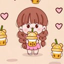 Cute Kawaii Girl Live Wallpaper  screen for extension Chrome web store in OffiDocs Chromium