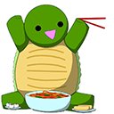 Cute Korean Ben the Turtle screen untuk toko web ekstensi Chrome di OffiDocs Chromium