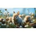 Cute Rabbit Wallpaper 2K  screen for extension Chrome web store in OffiDocs Chromium