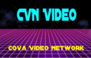 Free download CVN Video Inc. Cova Video Network Logo ( 1983 2004) free photo or picture to be edited with GIMP online image editor