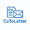 CvToLetter Cover Letter Generator  screen for extension Chrome web store in OffiDocs Chromium
