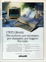 Free download CWP1 Olivetti advert, december 1990 free photo or picture to be edited with GIMP online image editor