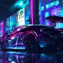 Cyberpunk McLaren Live Wallpaper New Tab  screen for extension Chrome web store in OffiDocs Chromium