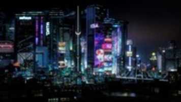 دانلود رایگان عکس یا تصویر CYBERPUNK NIGHT CITY برای ویرایش با ویرایشگر تصویر آنلاین GIMP