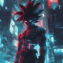 Cyberpunk Son Goku Live Wallpaper  screen for extension Chrome web store in OffiDocs Chromium