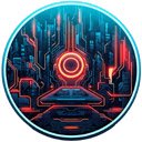 Cyberpunk Srch Tab  screen for extension Chrome web store in OffiDocs Chromium