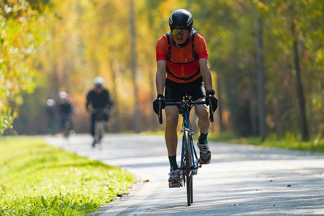 Descărcare gratuită a biciclistului din Parcul din Coreea de Sud pentru a fi editată cu editorul de imagini online gratuit GIMP