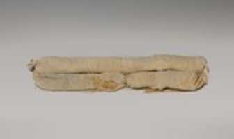 Free download Cylindrical bag of sawdust from Tutankhamuns Embalming Cache free photo or picture to be edited with GIMP online image editor