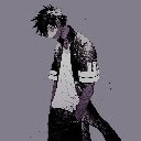 Dabi My Hero Academia Anime Theme  screen for extension Chrome web store in OffiDocs Chromium