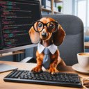 Dachshund  screen for extension Chrome web store in OffiDocs Chromium