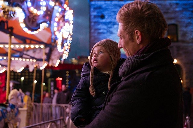 Free download dad and daughter baby carry free picture to be edited with GIMP free online image editor