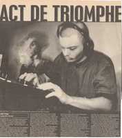Free download Daft PunkAct De Triomphe News Paper Clipping free photo or picture to be edited with GIMP online image editor
