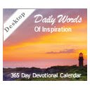 Daily Words of Inspiration  screen for extension Chrome web store in OffiDocs Chromium