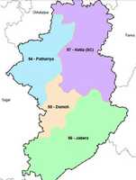 Free download damoh_district_madhya_pradesh_election_2018_map free photo or picture to be edited with GIMP online image editor