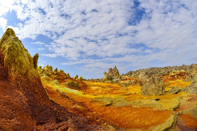 تنزيل صورة مجانية لبراكين صحراء إثيوبيا من داناكيل ليتم تحريرها باستخدام محرر الصور المجاني على الإنترنت لبرنامج جيمب