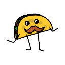 Dancing Taco  screen for extension Chrome web store in OffiDocs Chromium