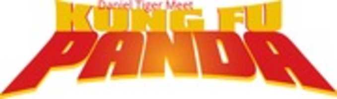 Free download Daniel Tiger Meet Kung Fu Panda Logo free photo or picture to be edited with GIMP online image editor