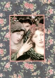 Free download Dante Gabriel Rossetti`s `The Beloved` used for a card design by Georgina Rockas free photo or picture to be edited with GIMP online image editor
