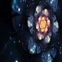 Schermata Dark Artistic Flower per l'estensione Chrome web store in OffiDocs Chromium