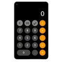Dark calculator  screen for extension Chrome web store in OffiDocs Chromium